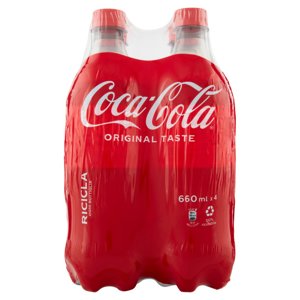 COCA-COLA Original Taste PET 4 x 660 ml