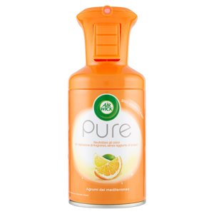 Air Wick Pure Agrumi del Mediterraneo Spray Automatico per Ambienti Ricarica 250 ml