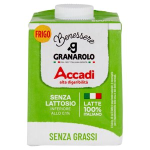 Accadì Benessere Senza Lattosio Senza Grassi 500 ml