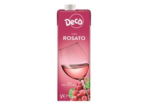 DECO VINO ROSATO BRIK 1LT