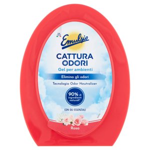 Emulsio Cattura Odori Gel per ambienti Rosa 150 g