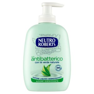 Neutro Roberts con antibatterico con tè verde naturale Sapone Liquido 200 ml