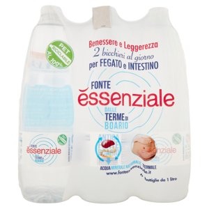 Fonte essenziale Acqua Minerale Naturale Termale 6 x 1 L