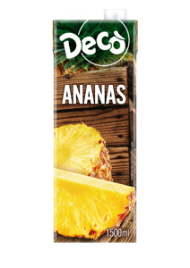 DECO SUCCO ANANAS BRICK 1,5LT