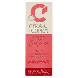 Cera di Cupra Ricetta di Bellezza Mani Nutriente e Protettiva 75 ml