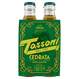 Tassoni Cedrata 4 x 180 ml