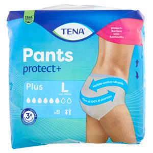 Tena Pants protect+ Plus L 8 pz