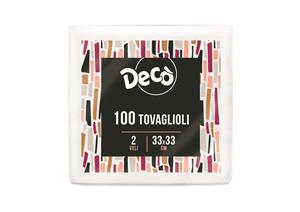 DECO TOVAGLIOLI 33X33 2V 100PZ