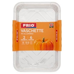 Frio Vaschette in Alluminio 6 Porzioni 2 pz