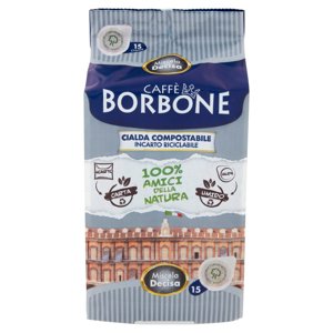 Caffè Borbone Miscela Decisa Cialda Compostabile 15 x 7,2 g