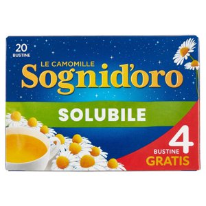 Sognid'oro le Camomille Solubile bustine 20 x 5 g