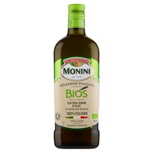 Monini Selezione Italiana Bios Olio Extra Vergine di Oliva da Agricoltura Biologica 750 ml