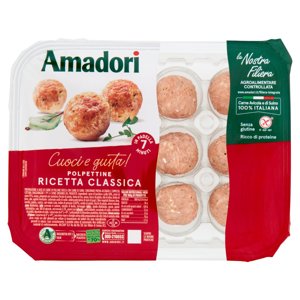 Amadori Polpettine Ricetta Classica 0,240 kg