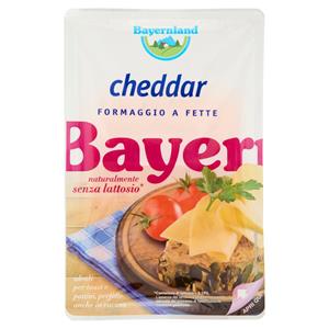 Bayernland Cheddar a fette senza lattosio 100 g