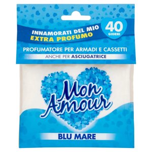 Mon Amour Profumatore per Armadi e Cassetti Blu Mare 12 g