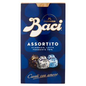 BACI PERUGINA Assortito Cioccolatini ripieni al Gianduia Scatola 200 g