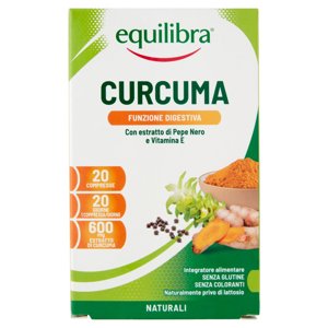 equilibra Curcuma Funzione Digestiva 20 Compresse 18,18 g