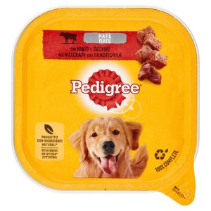 Pedigree Cibo Umido Cane Patè con Manzo e Tacchino 300 g