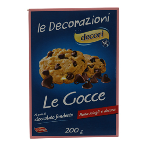 DECORÌ GOCCE CIOCC.FOND.BS 40G