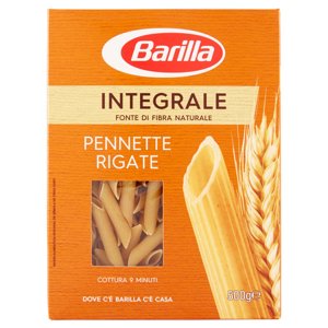 Barilla Pasta Integrale Penne Rigate 100% grano italiano 500 g