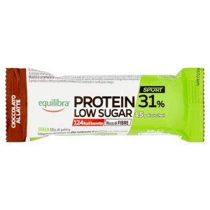 equilibra Sport Protein 31% Low Sugar Cioccolato al latte 35 g