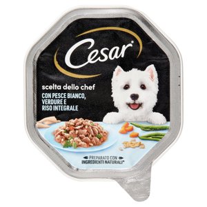 Cesar scelta dello chef con Pesce Bianco, Verdure e Riso Integrale 150 g