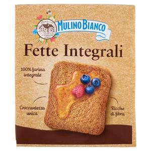 Mulino Bianco Fette Biscottate Integrali Ricche di Fibre 315g