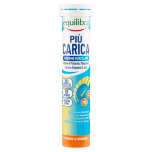 equilibra Più Carica Funzione Muscolare 20 Compresse Effervescenti 90 g