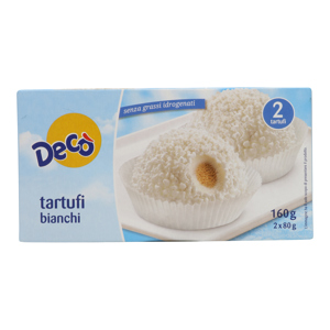 GUSTO DECO 2TARTUFO B.CO 160GR