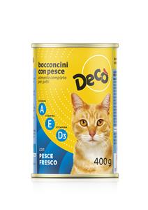 DECO GATTO BOCC.PESCE 400GR