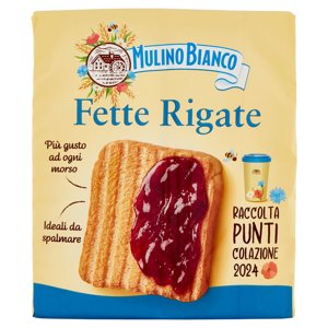 Mulino Bianco Fette Biscottate Rigate 315g