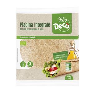 DECO BIO PIADINA INTEG.3P 225G