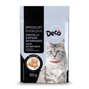 DECO GATTI SNACK POL/FORM.60GR