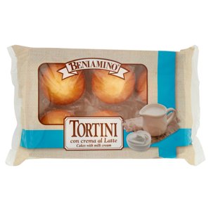 Beniamino Tortini con crema al Latte 6 x 41,7 g