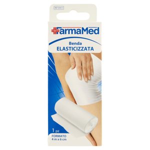 FarmaMed Benda Elasticizzata Formato 4 m x 6 cm 1 pz