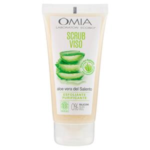 Omia Laboratori Ecobio Scrub Viso aloe vera del Salento 75 ml