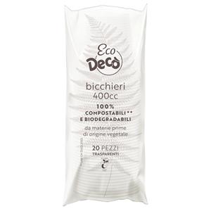 DECO ECO BICC.TRASP.400CC 20PZ