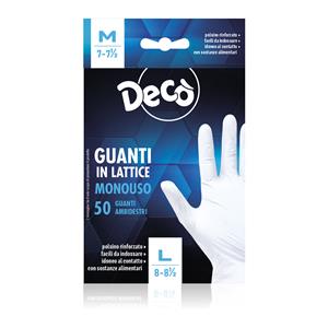 DECO GUANTI MONOUSO L 50PZ