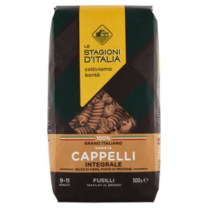 Le Stagioni d'Italia Varietà Cappelli Integrale Fusilli 500 g