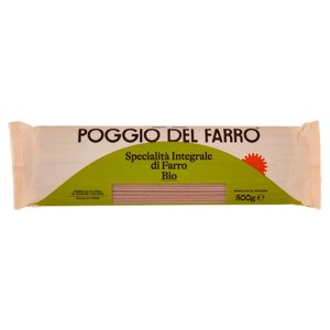 Poggio del Farro Specialità Integrale di Farro Bio Spaghetti 500 g