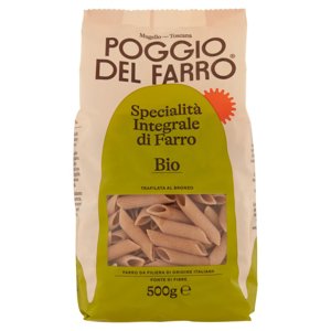 Poggio del Farro Specialità Integrale di Farro Bio Penne 500 g