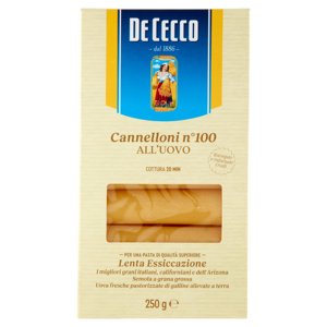 DE CECCO CANNELLONI UOVO 250GR