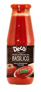 Decò Passata di Pomodoro con Basilico 700G