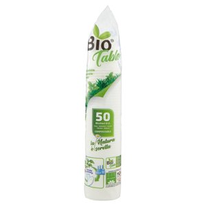 Bio Table Bicchieri 8 cl. Compostable 50 pz