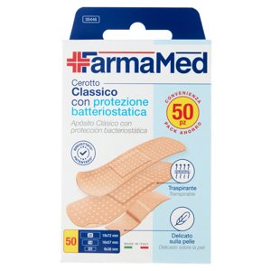 FarmaMed Cerotto Classico con protezione batteriostatica 50 pz