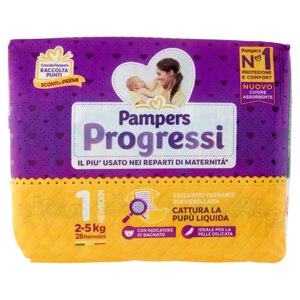 Pampers Progressi Newborn 28 pezzi