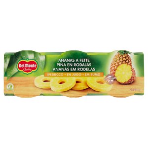 DEL MONTE ANANAS NAT.3X140GR