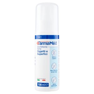 FarmaMed Disinfettante Spray Oggetti e Superfici 100 ml