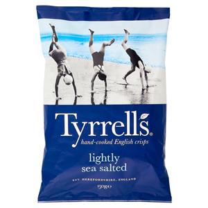 Tyrrells lightly sea salted 150 g