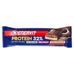 Enervit Protein 32% Bar with Vitamins Triple Chocolate 47 g